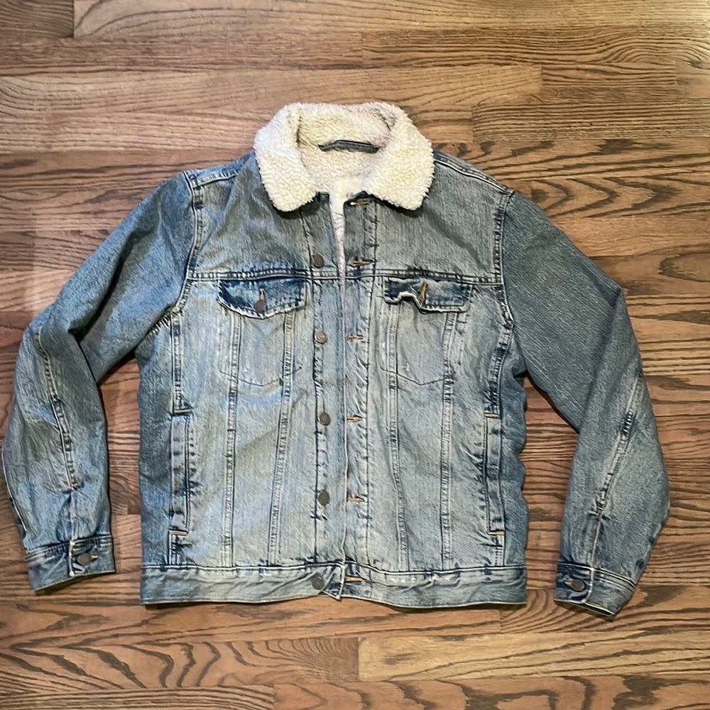 HM JEAN JACKET COAT